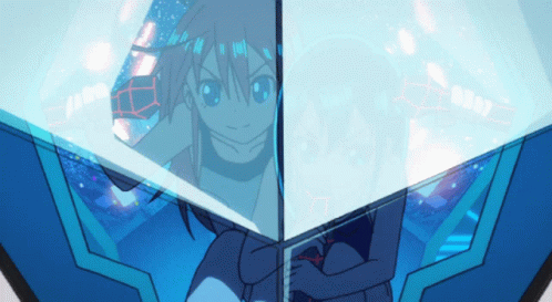 Flip Flappers Mecha GIF