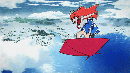 Flip Flappers Papika GIF