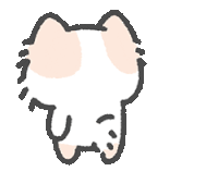 Flirty Cat Sticker