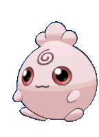 Floating Pink Sticker