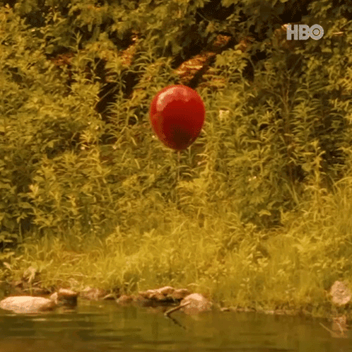Floating Red Balloon It Welcome To Derry GIF