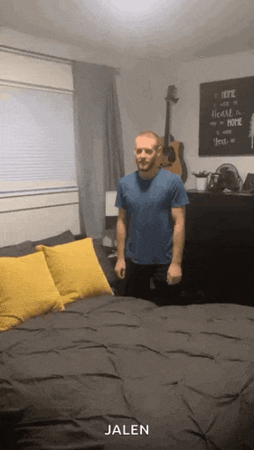 Flop On Bed Tired GIF