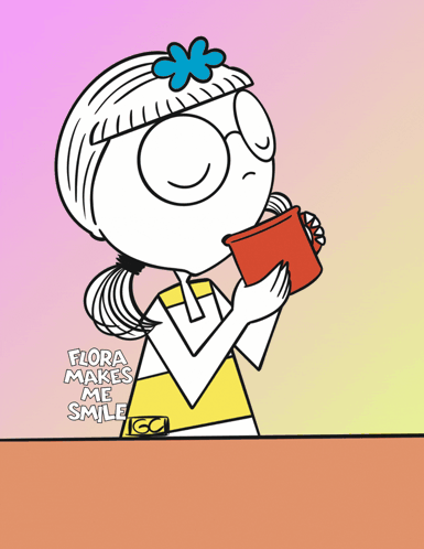 Flora Flora Makes Me Smile GIF