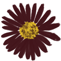Floral Flower Sticker