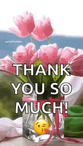 Floral Pink Flowers GIF