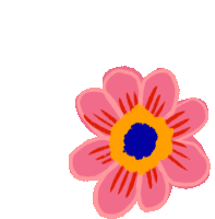 Flower Pink Sticker