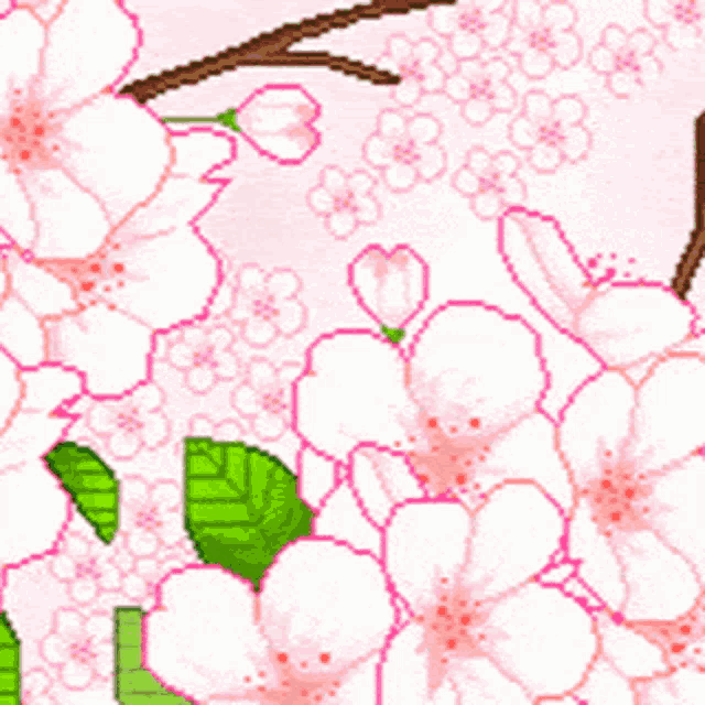 Flowers Cherry GIF