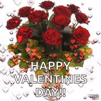 Flowers Happyvalentinesday GIF