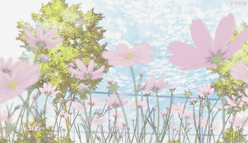 Flowers Pink GIF