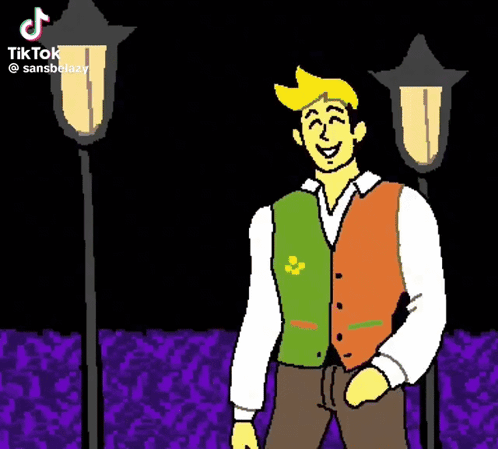 Flowery Deltarune Flowey GIF