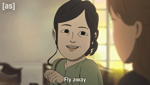Fly Away Kiki GIF