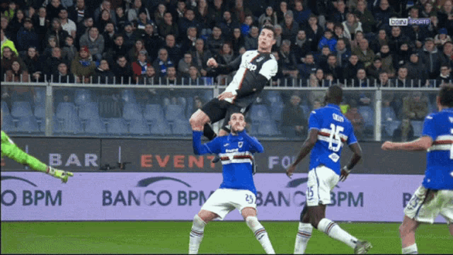 Flying Ronaldo GIF
