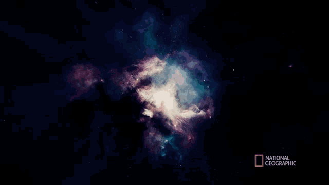 Flying Through Space Cosmos GIF