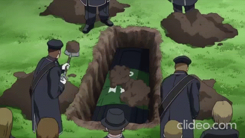 Fma Hughes Funeral Sad GIF. This 498 x 280 animated GIF is part of our maes hughes collection. Created by sanderkun. View the original animation, share it…