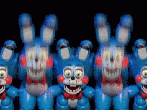 Fnaf Bonnie GIF. This 498 x 372 animated GIF is part of our phantom freddy jumpscare collection. Related themes include fnaf. Created by lydia30. View the…