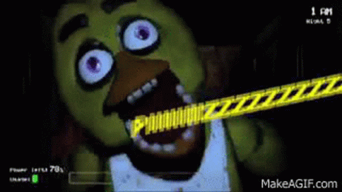 Fnaf Chica GIF. This 498 x 280 animated GIF is part of our five nights at freddys jumpscare collection. Related themes include fnaf, meme, pizza. Created by…