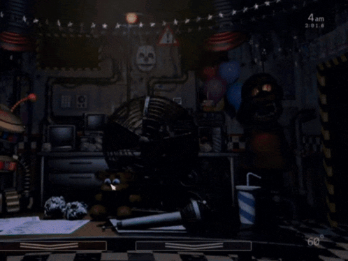 Fnaf Tweaking GIF