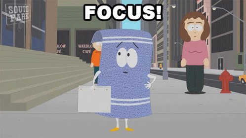 Focus Towelie GIF. This 498 x 280 animated GIF is part of our towelie collection. Created by southpark. View the original animation, share it, or browse…