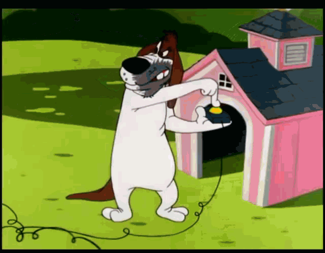 Foghorn Leghorn Explosion GIF