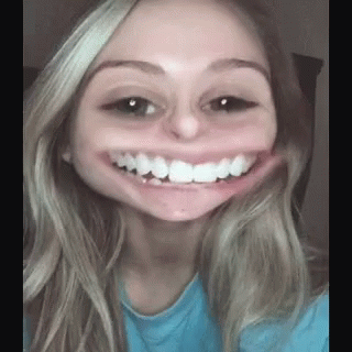 Folded Face Laughing Hysterically GIF