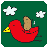 Food Peanut Sticker