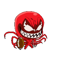 Football Carnage Sticker