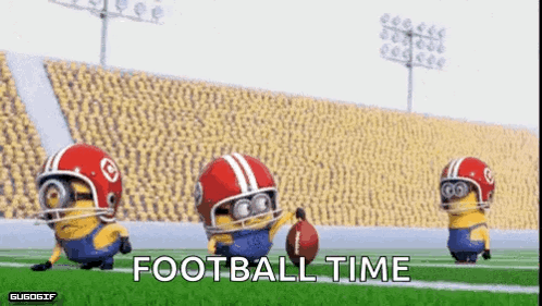 Football Minions GIF