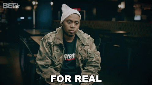 For Real Nas GIF. This 498 x 281 animated GIF is part of our nas collection. Related themes include nodding, smoke. Created by betnetworks. View the…