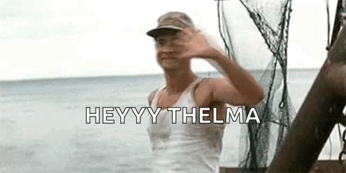 Forest Gump Wave GIF