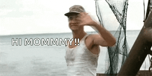 Forest Gump Wave GIF