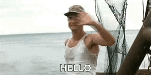 Forest Gump Wave GIF