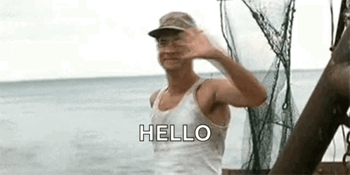 Forest Gump Wave GIF