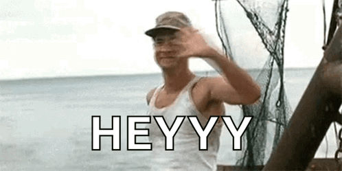 Forest Gump Wave GIF