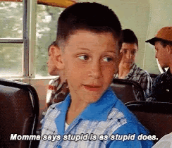Forrest Gump GIF. This 244 x 210 animated GIF is part of our stupid is as stupid does collection. Created by GCookIN. View the original animation, share it…