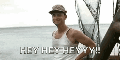 Forrest Gump Wave GIF