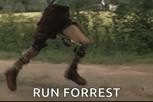 Forrestrun Forrestgump GIF