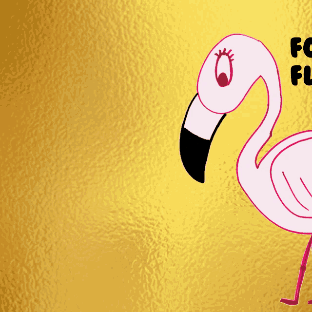 Forthright Flamingo Veefriends GIF