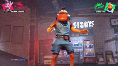 Fortnite Fishstick GIF
