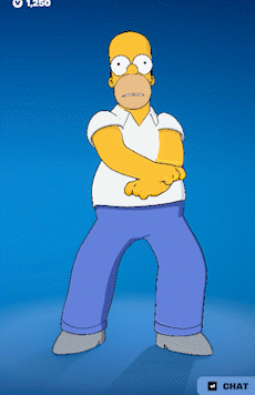Fortnite Gangnam Style GIF