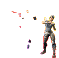 Fortnite Make It Rain Sticker