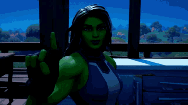 Fortnite She Hulk GIF