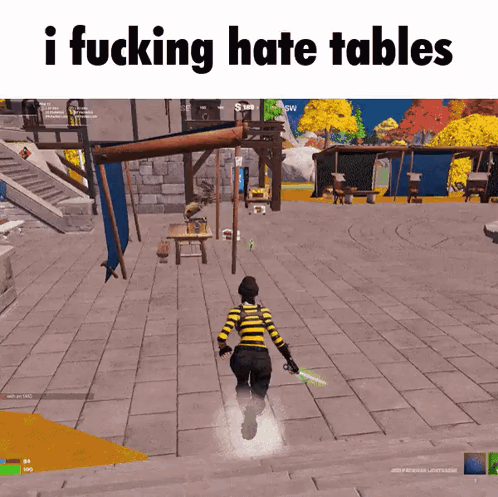 Fortnite Table Fortnite GIF