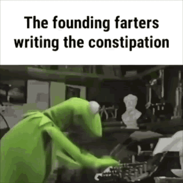 Founding Fathers Constipation GIF