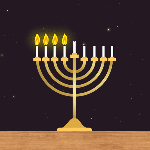 Fourth Day Of Hanukkah December 10 GIF