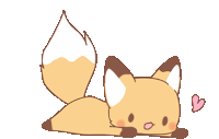Fox Love Sticker