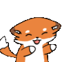 Fox Sticker