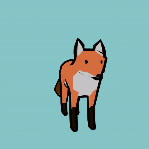 Fox Spinning GIF