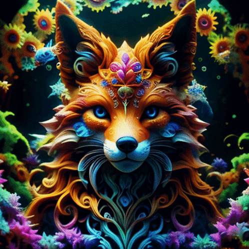 Foxphoria Trippy GIF