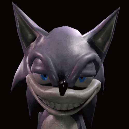 Freaky Sonic Exploding Head Explodes GIF