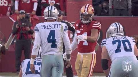 Fred Warner Fred Warner Point GIF